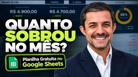 Planilha de Gastos Grátis no Google Sheets