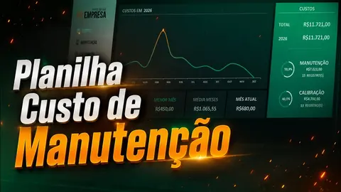Planilha de Manutenção Simples e Grátis: custos no Excel